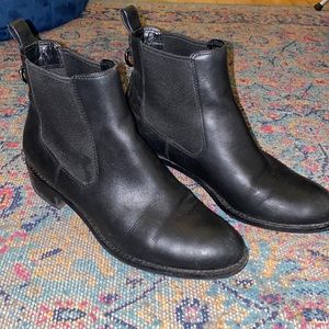 Cole Hann Waterproof Black Chelsea Boots, sz. 8 1/2